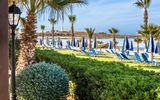 Hotel Kefalos Beach, Strand mit Liegen